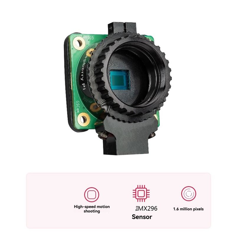 Global Shutter Camera Module I - đánh giá và giá Raspberry Pi Global Shutter Camera Imx296